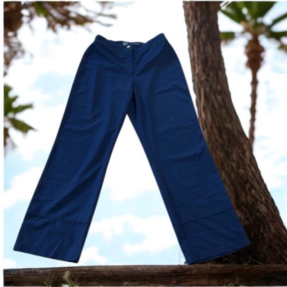 Navy Blue Chico's  Zenergy Trousers - Picture 1 of 9